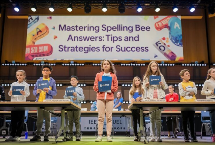 Spelling Bee Answers