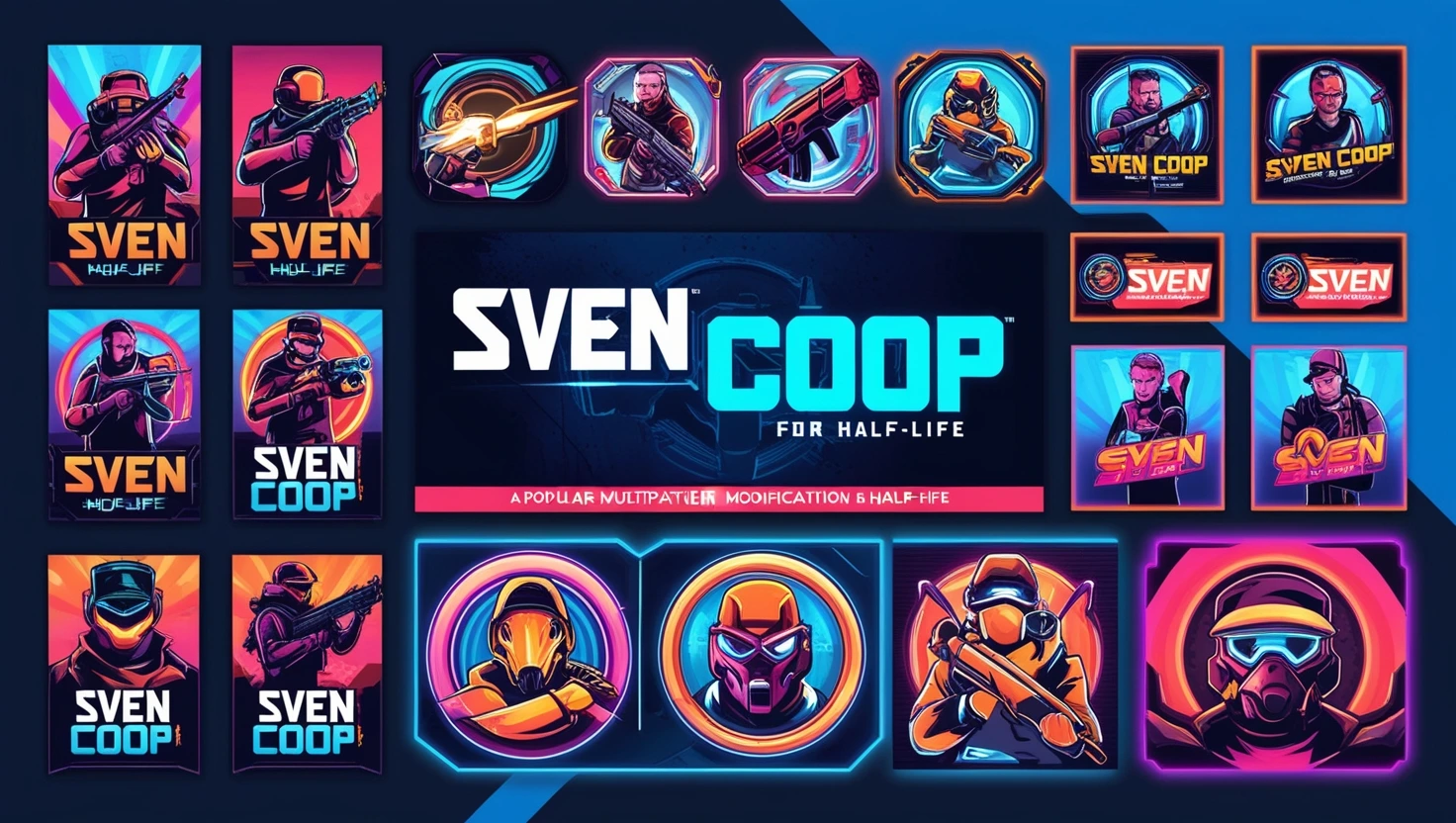 Sven Coop Game Icons and Banners