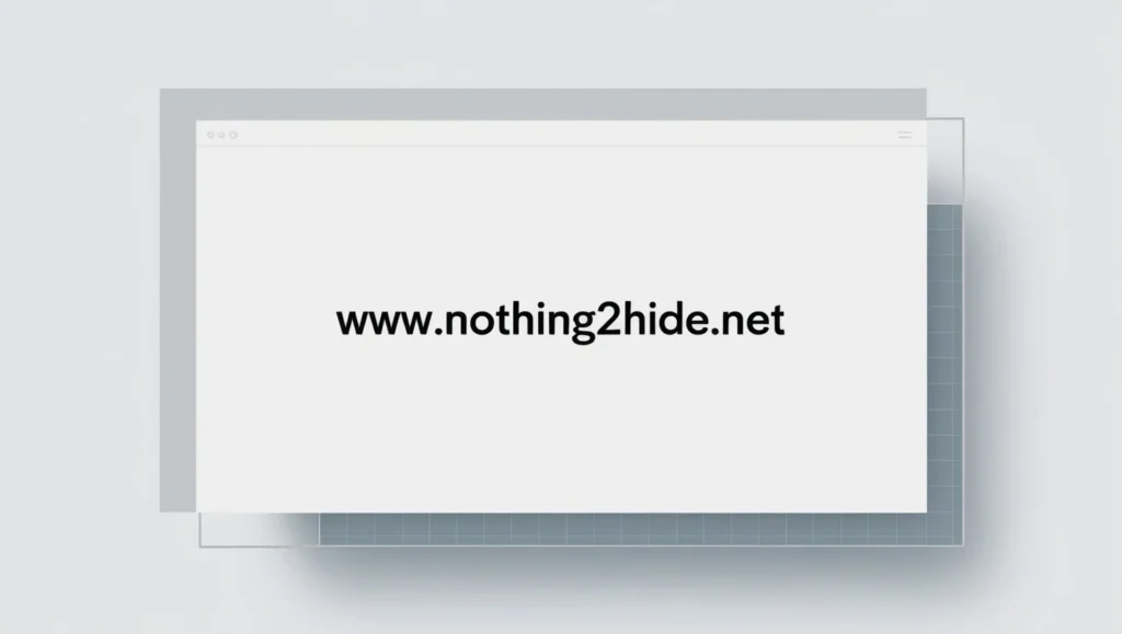 www.nothing2hide .net