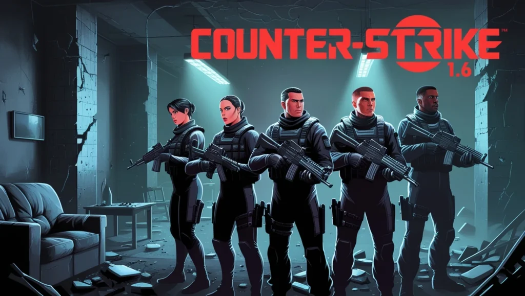 Counter-Strike 1.6 (2003) game icons banners