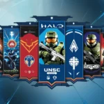 Discover the Art of Halo (2003) Game Icons Banners